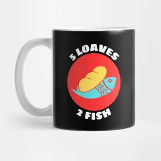 5 Loaves And 2 Fish Mug